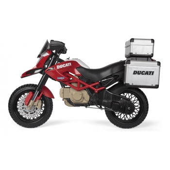 Elektrická motorka Peg-Pérego, Ducati Enduro, červená