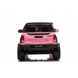 Elektro autíčko Toyota Hilux Rugged-X, dvoumístné, růžové