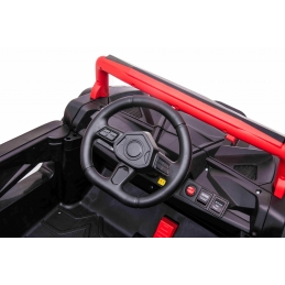 Elektrická Bugina MX 4x4, jednomístná, červená