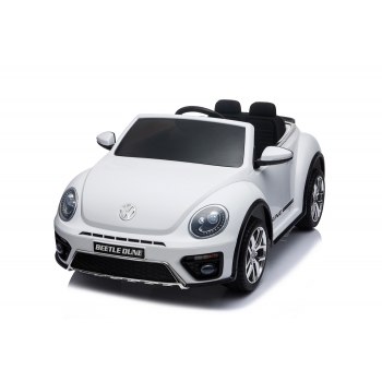Dětské elektrické auto Volkswagen Beetle Dune cabrio, bílý